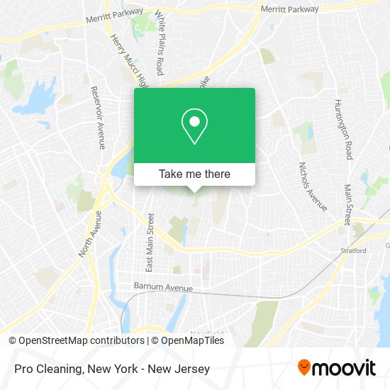 Pro Cleaning map