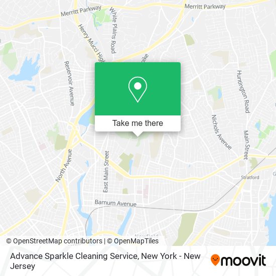 Advance Sparkle Cleaning Service map