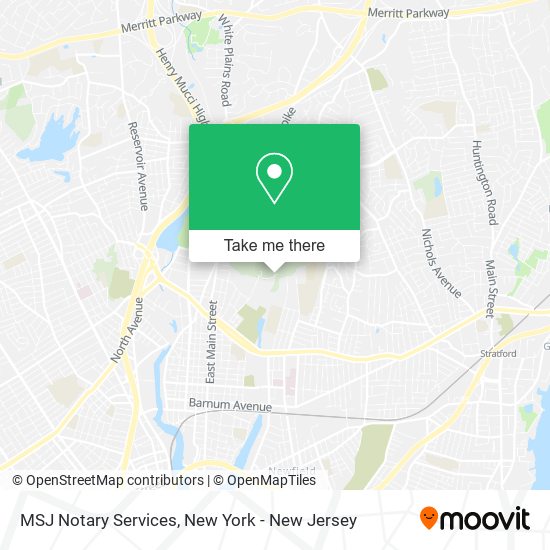 MSJ Notary Services map