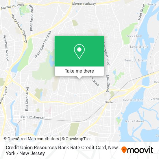Credit Union Resources Bank Rate Credit Card map