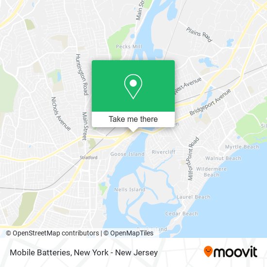 Mobile Batteries map