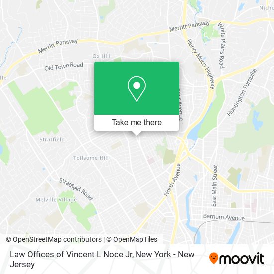 Mapa de Law Offices of Vincent L Noce Jr