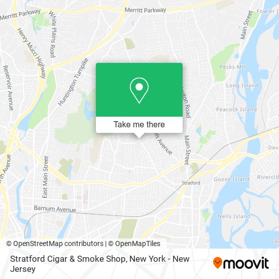 Mapa de Stratford Cigar & Smoke Shop