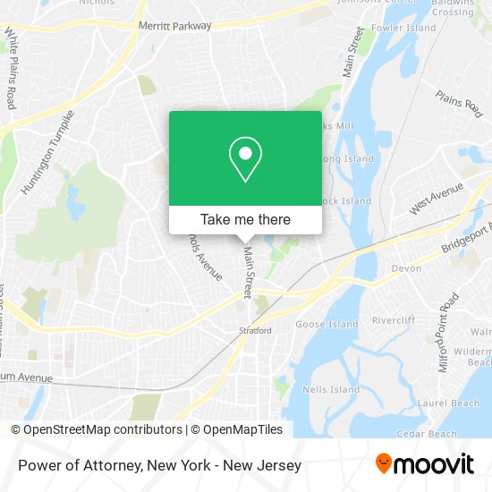 Mapa de Power of Attorney