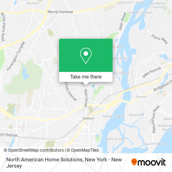 North American Home Solutions map