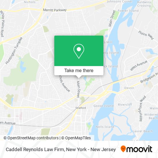 Caddell Reynolds Law Firm map