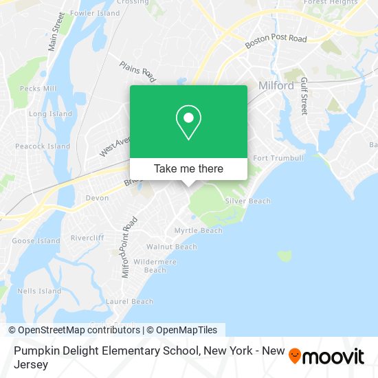 Mapa de Pumpkin Delight Elementary School