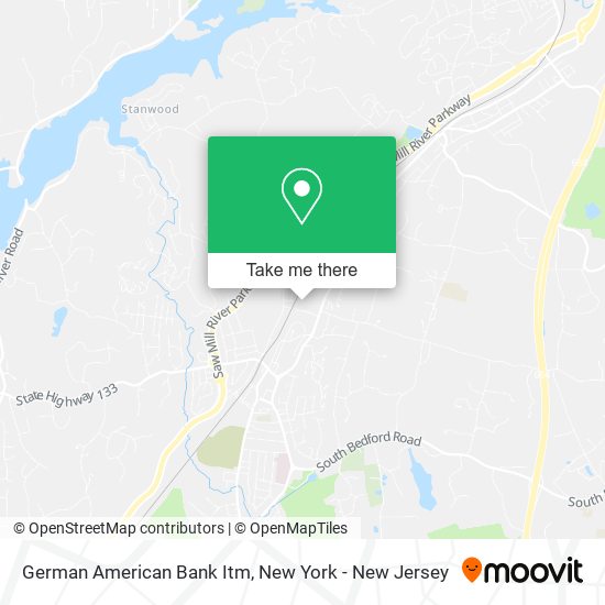 German American Bank Itm map