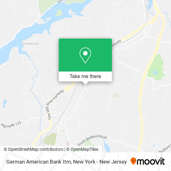 German American Bank Itm map