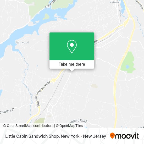 Mapa de Little Cabin Sandwich Shop