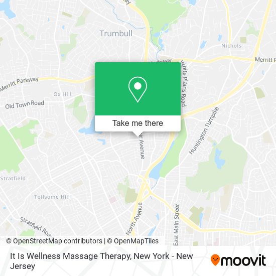 It Is Wellness Massage Therapy map