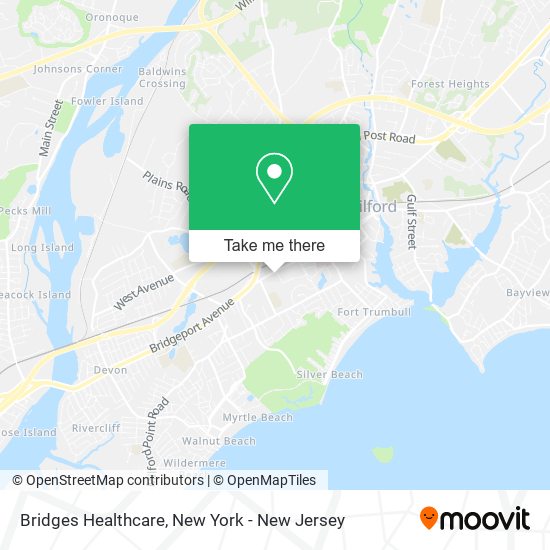 Bridges Healthcare map