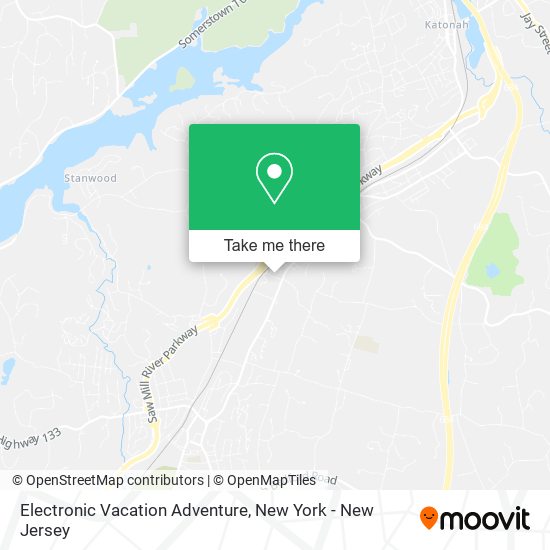 Electronic Vacation Adventure map