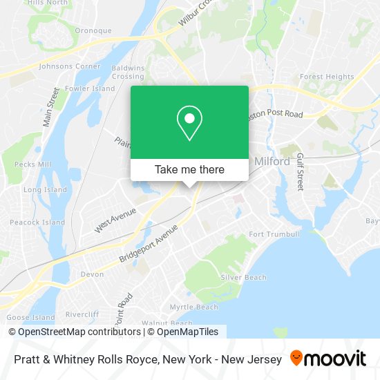 Pratt & Whitney Rolls Royce map