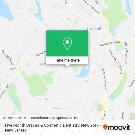 Five Month Braces & Cosmetic Dentistry map