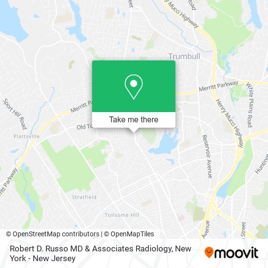 Robert D. Russo MD & Associates Radiology map