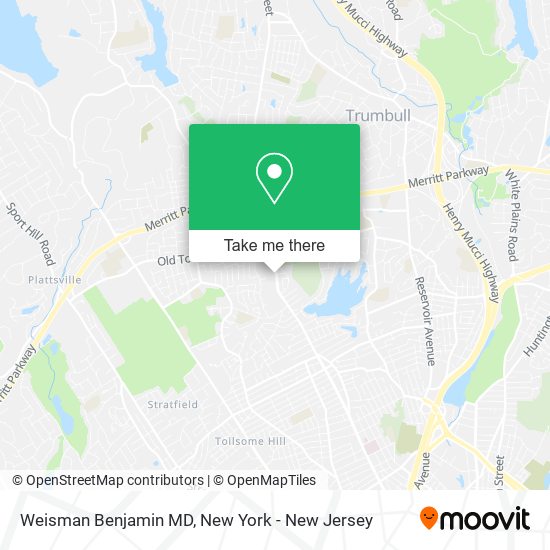 Weisman Benjamin MD map