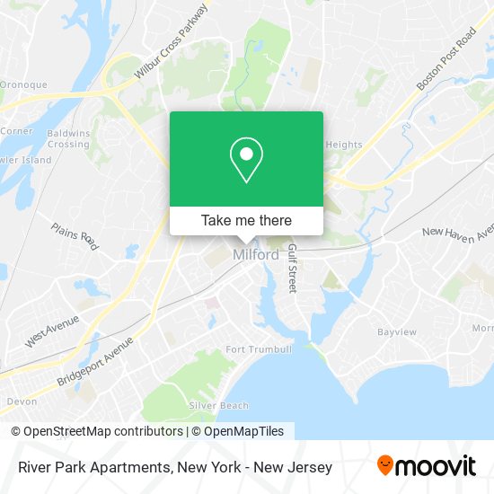 River Park Apartments map