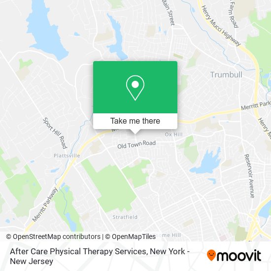 After Care Physical Therapy Services map