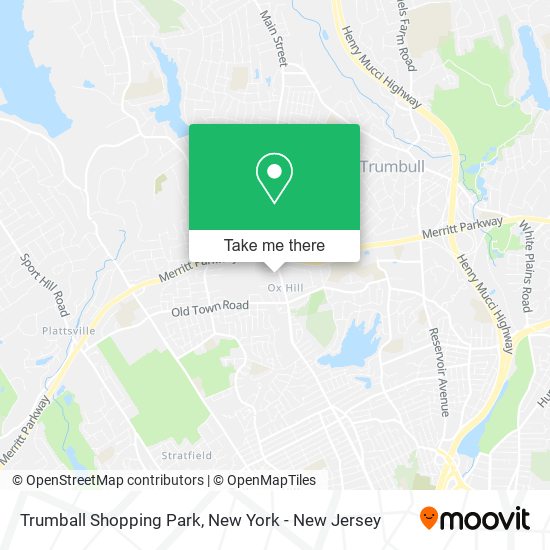 Mapa de Trumball Shopping Park