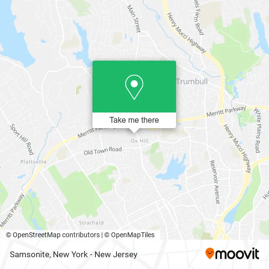 Samsonite map