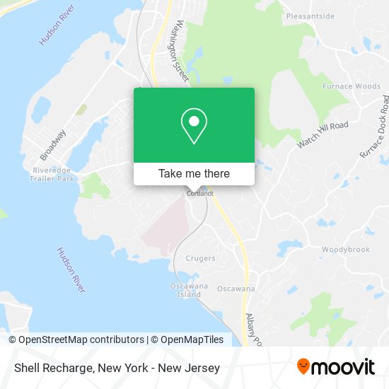 Shell Recharge map