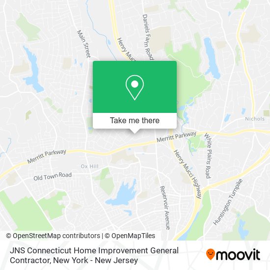 Mapa de JNS Connecticut Home Improvement General Contractor