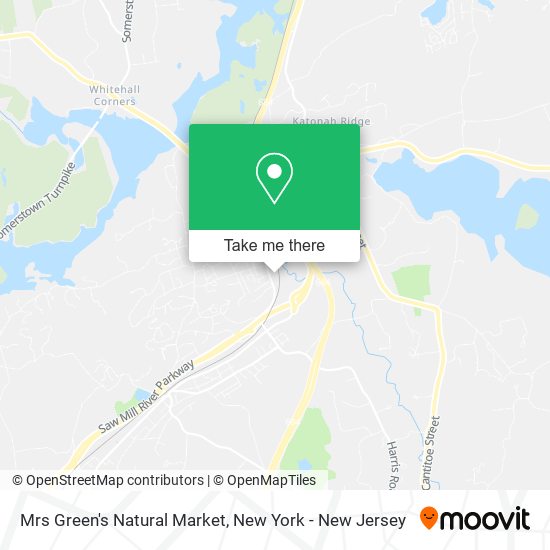 Mapa de Mrs Green's Natural Market