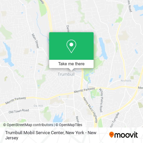 Mapa de Trumbull Mobil Service Center