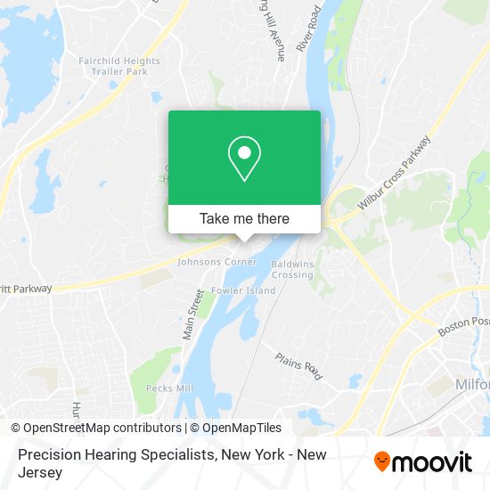 Precision Hearing Specialists map