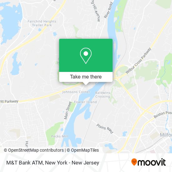 M&T Bank ATM map