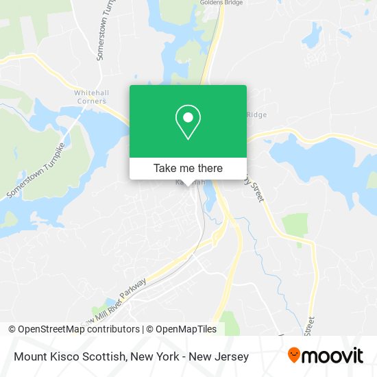 Mount Kisco Scottish map