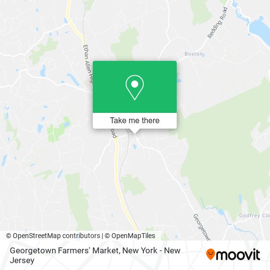 Georgetown Farmers' Market map