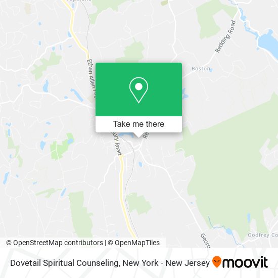 Mapa de Dovetail Spiritual Counseling