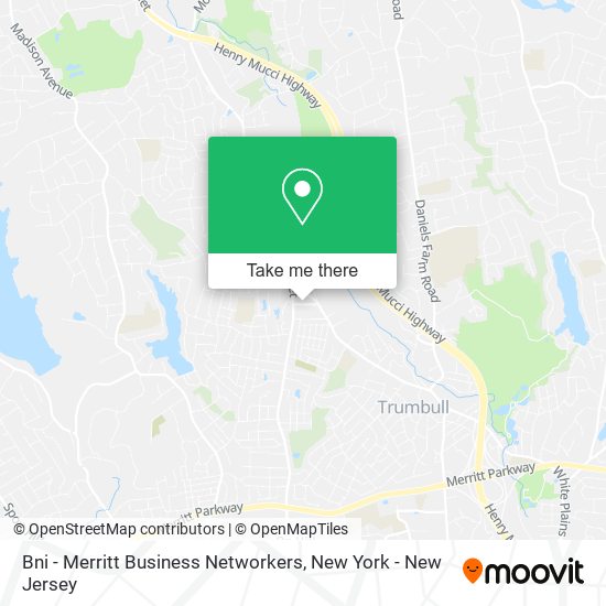 Bni - Merritt Business Networkers map