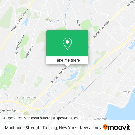 Madhouse Strength Training map