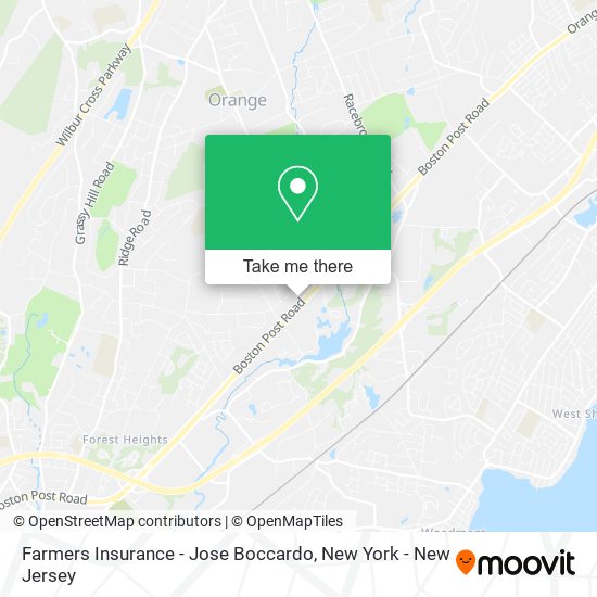 Farmers Insurance - Jose Boccardo map