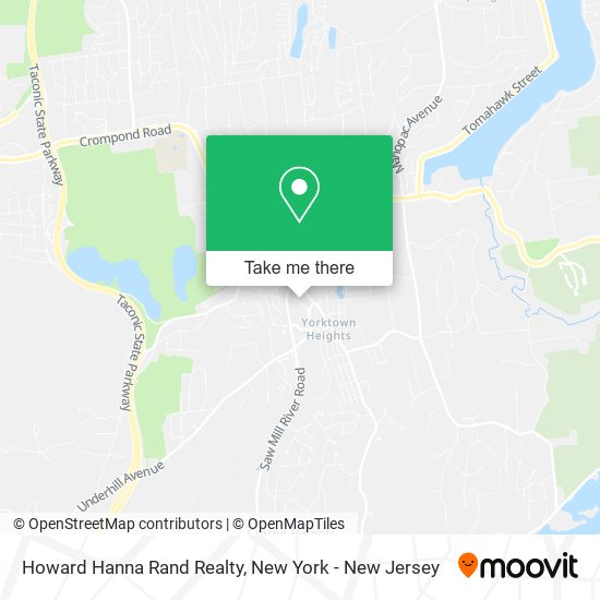 Howard Hanna Rand Realty map