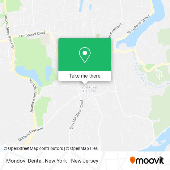 Mapa de Mondovi Dental