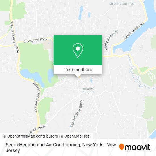 Mapa de Sears Heating and Air Conditioning