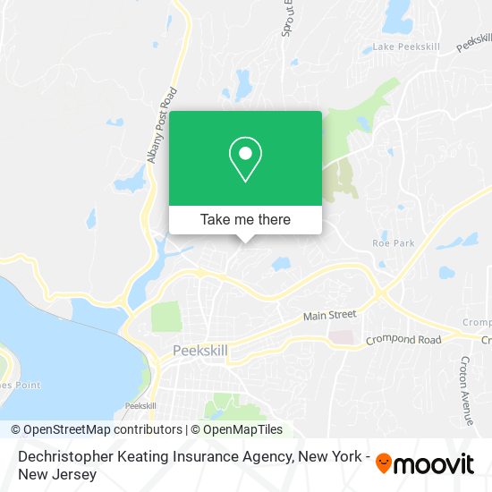 Dechristopher Keating Insurance Agency map