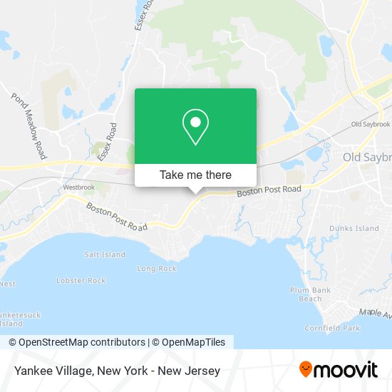 Yankee Village map
