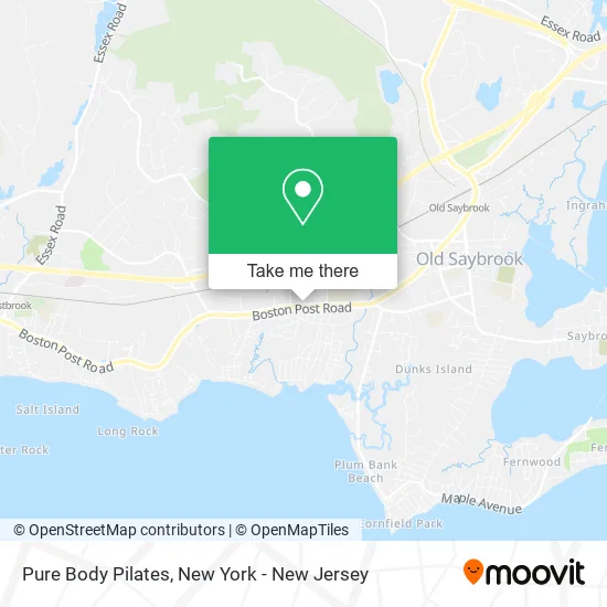 Pure Body Pilates map
