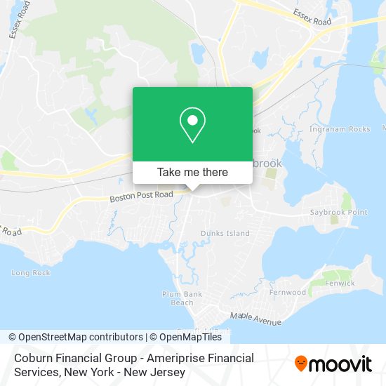 Coburn Financial Group - Ameriprise Financial Services map