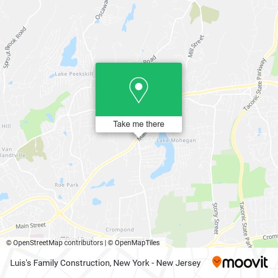 Luis's Family Construction map