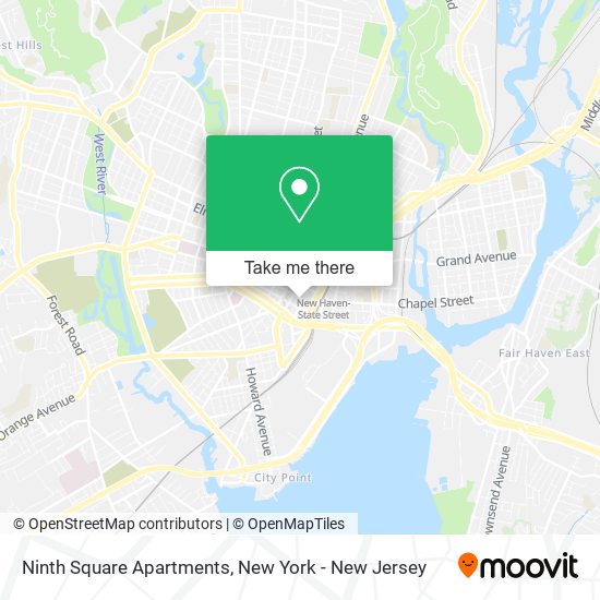 Ninth Square Apartments map