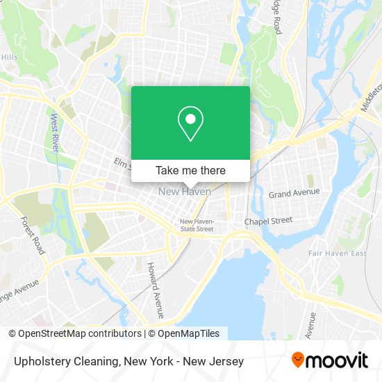 Upholstery Cleaning map