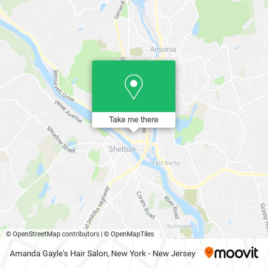 Amanda Gayle's Hair Salon map