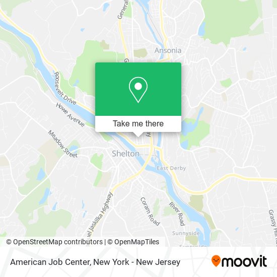 American Job Center map