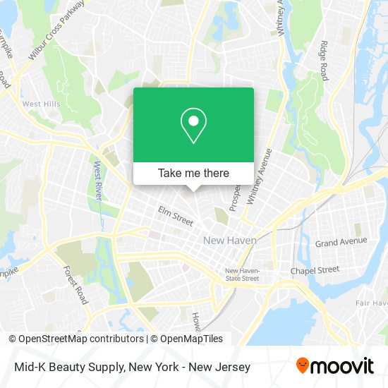 Mid-K Beauty Supply map